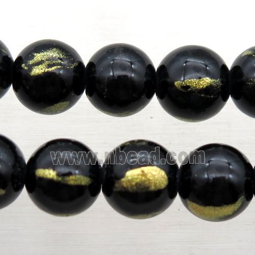 round black JinShan Jade beads