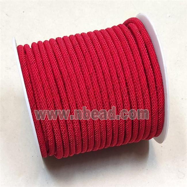 Red Nylon Cord Wire