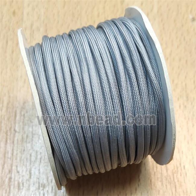 Nylon Thread Cord Silver Gray