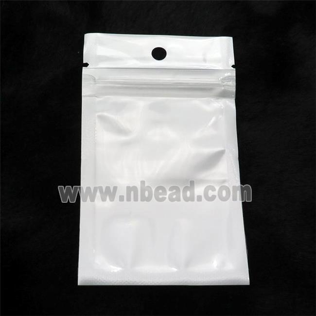 Clear White Plastic ZipLock OPP Bags