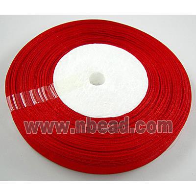 red Organza Ribbon Cord