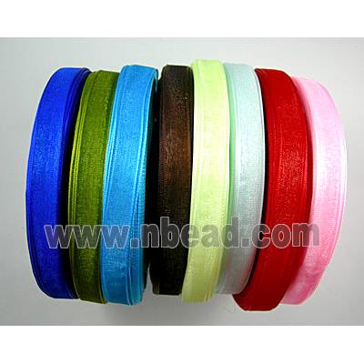 Organza Ribbon Cord, mixed color