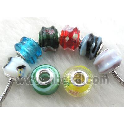 Lampwork Glass Beads, Mix color