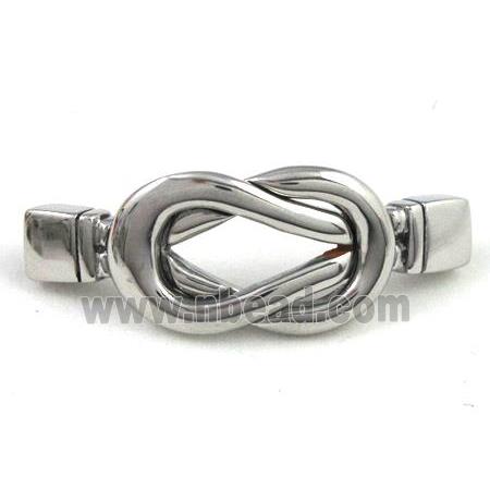 stainless steel Magnetic Clasp, platinum