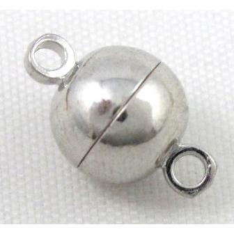 Magnetic Clasp for bracelet, necklace, platinum plated