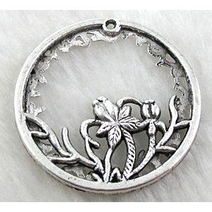 Tibetan Silver charms pendant Non-Nickel
