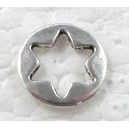 Star, Tibetan Silver Non-Nickel