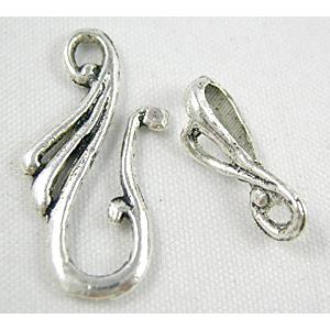 Tibetan Silver toggle clasps non-Nickel
