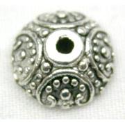 Tibetan Silver Caps non-nickel