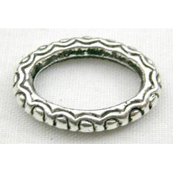 Tibetan Silver Oval Charms Non-Nickel