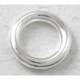 Jumpring, Tibetan Silver Non-Nickel, silver plated