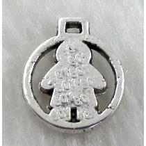 Tibetan Silver Non-Nickel charm pendant
