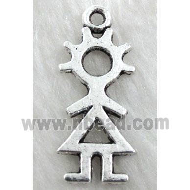 Tibetan Silver Non-Nickel charm pendant