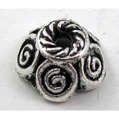 Tibetan Silver Bead Caps Non-Nickel