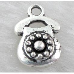 Tibetan Silver telphone pendant non-nickel