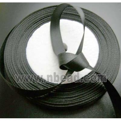 Black Satin Ribbon cord