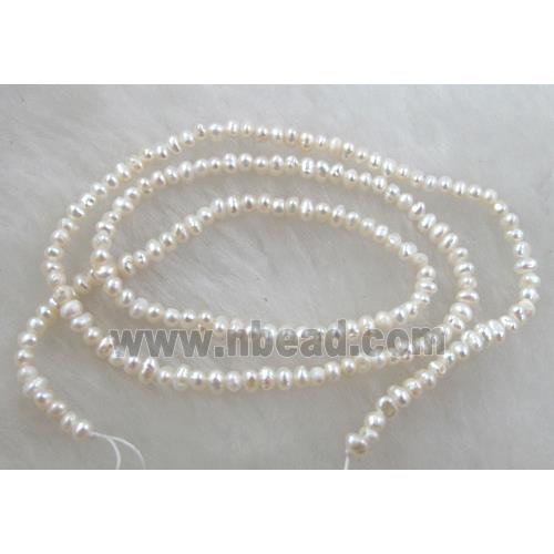 15 inches string of freshwater pearl beads
