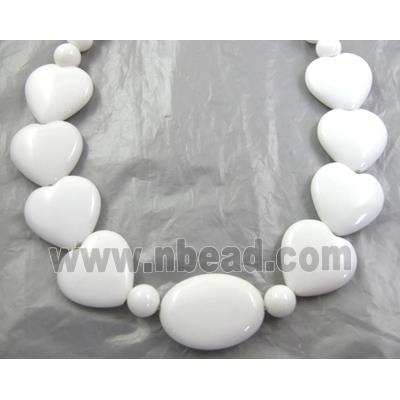White Porcelain necklace