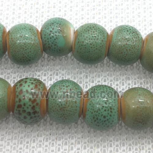 round green Porcelain beads