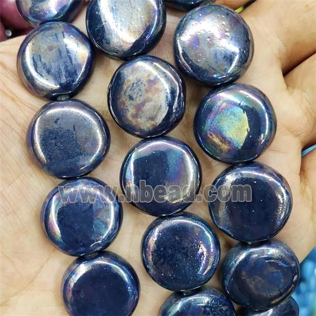 Purple Porcelain Beads Ceramic