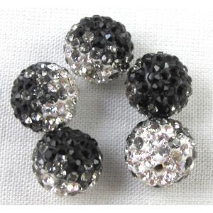fimo with mid-east rhinestone pave beads