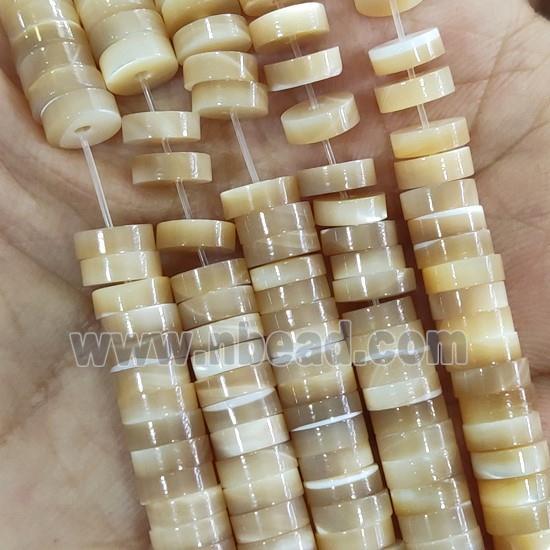 natural Shell Heishi Beads