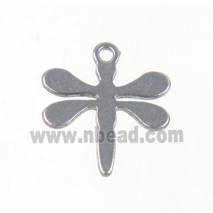 stainless steel dragonfly pendant