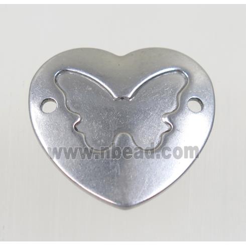 stainless steel heart connector