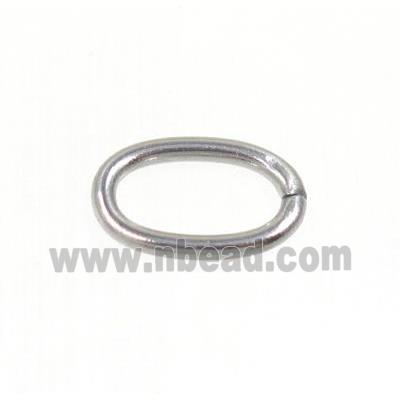 stainless steel oval jump ring