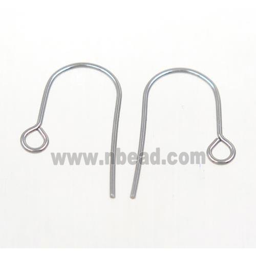 stainless steel hook earring wire