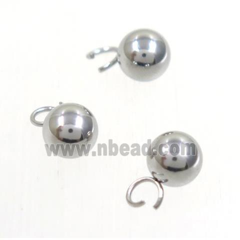 stainless steel ball pendant