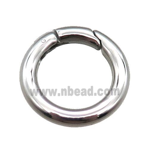 polished Stainless Steel Carabiner Clasp