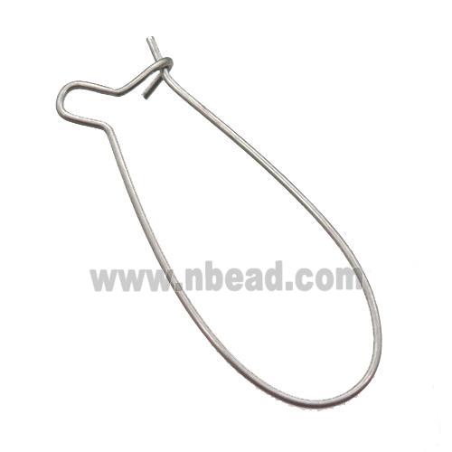 stainless steel Hook Earrings wire