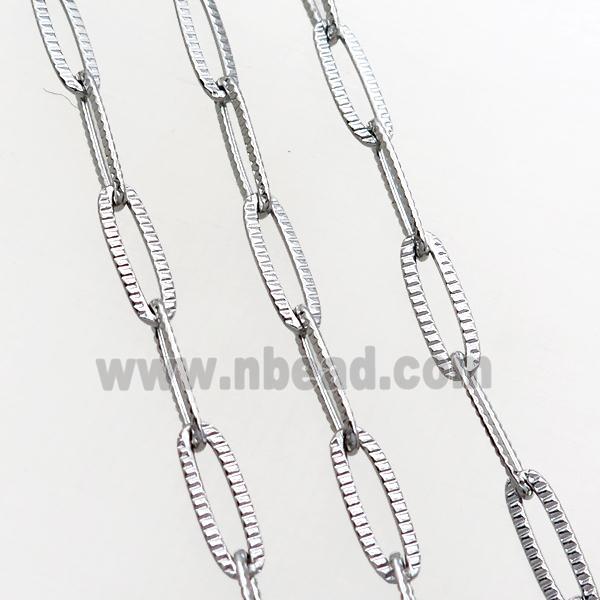 raw stainless steel chain