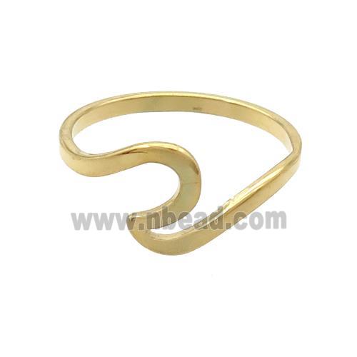 Stainless Steel Rings Gold pLated