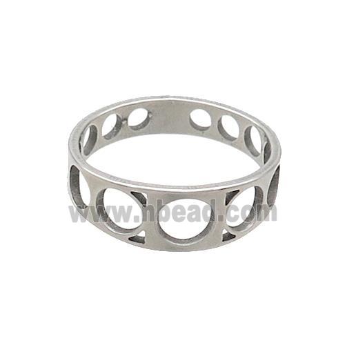 Raw Stainless Steel Rings