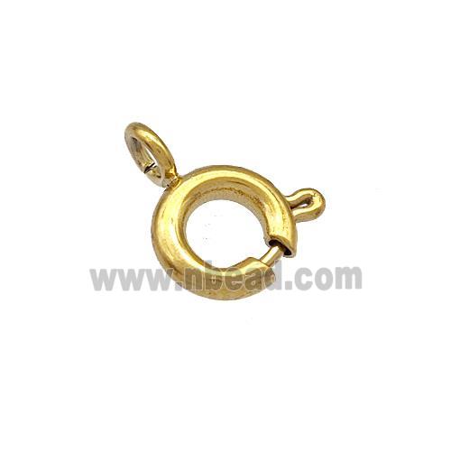 Stainless Steel Clasp Gold Plated