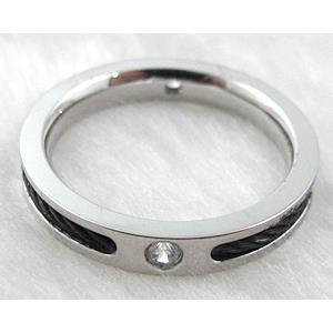 Stainless steel ring