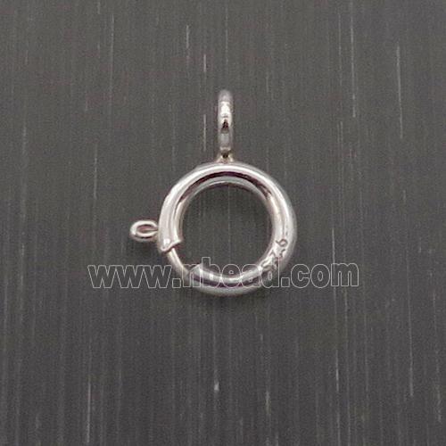 Sterling Silver Clasp Spring