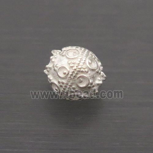 Sterling Silver Beads Round