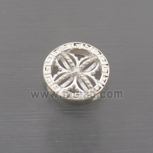 Sterling Silver Circle Beads