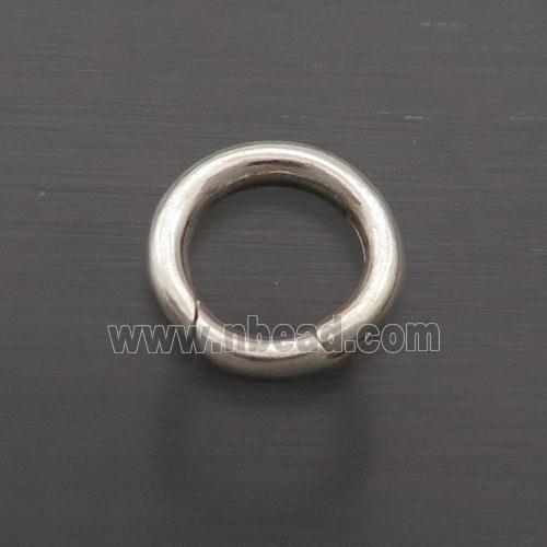 Sterling Silver Clasp Circle