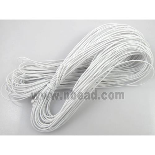 elastic fabric wire, binding thread, white