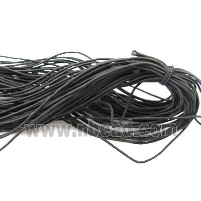 elastic fabric wire, binding thread, black