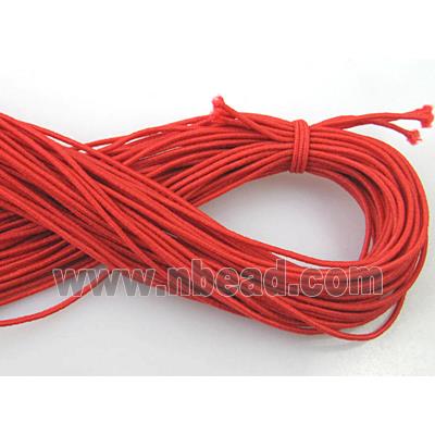 elastic fabric wire, binding thread, red