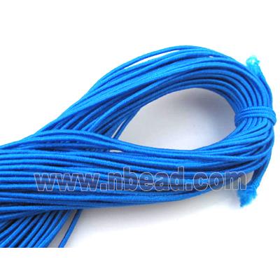 elastic fabric wire, binding thread, blue