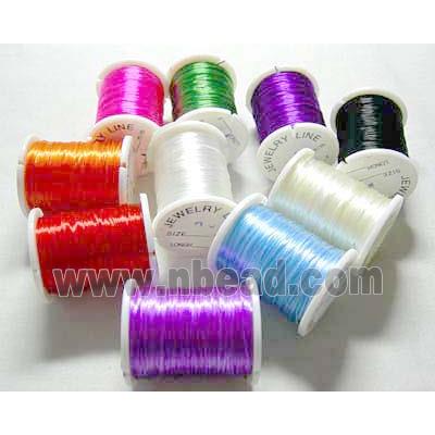 mix color stretchy Crystal Wire for jewelry binding