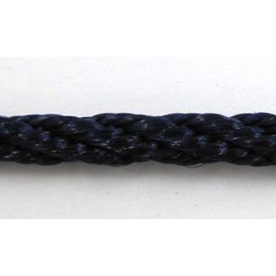 Twist Cotton Rattail Jewelry bindings wire, black