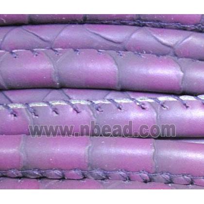 PU leather wrapped cord