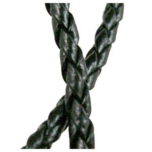black PU leather cord